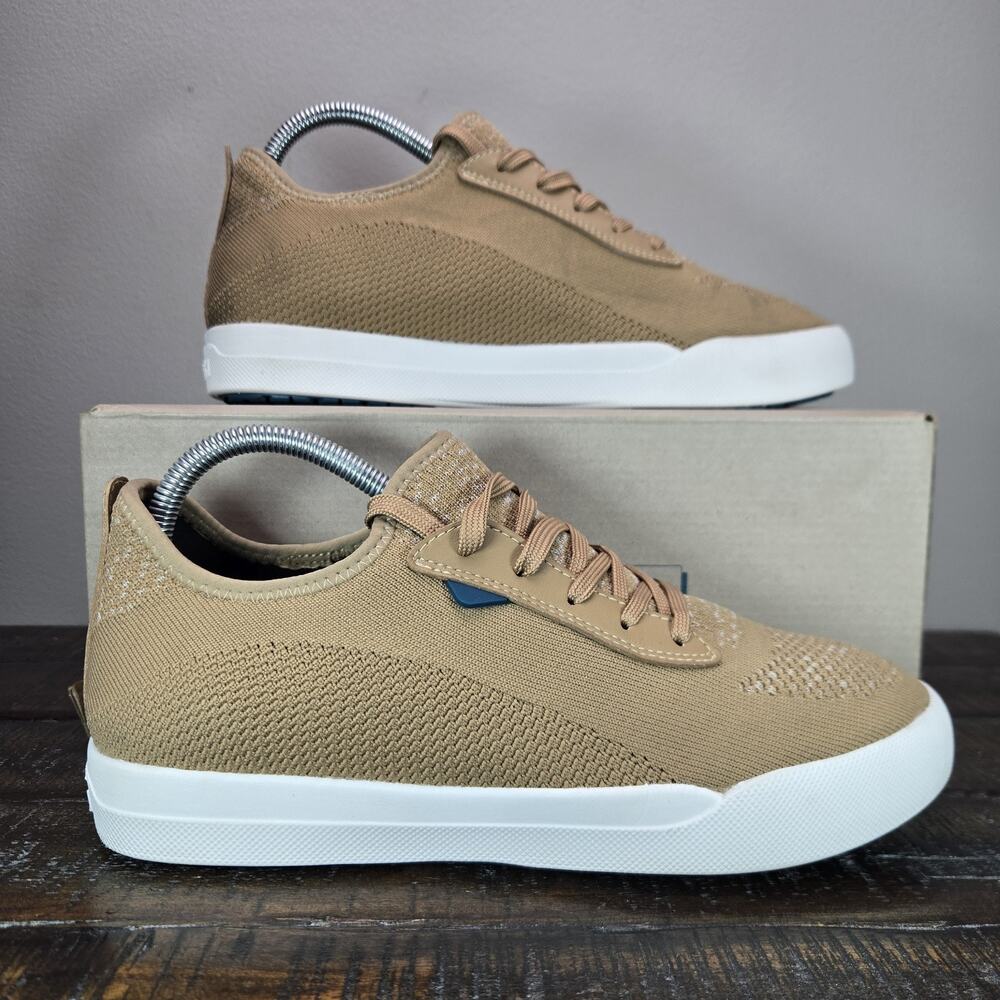 Vessi Weekend Sneaker Womens Size 9 Waterproof Shoes Oak Brown White Mens 8